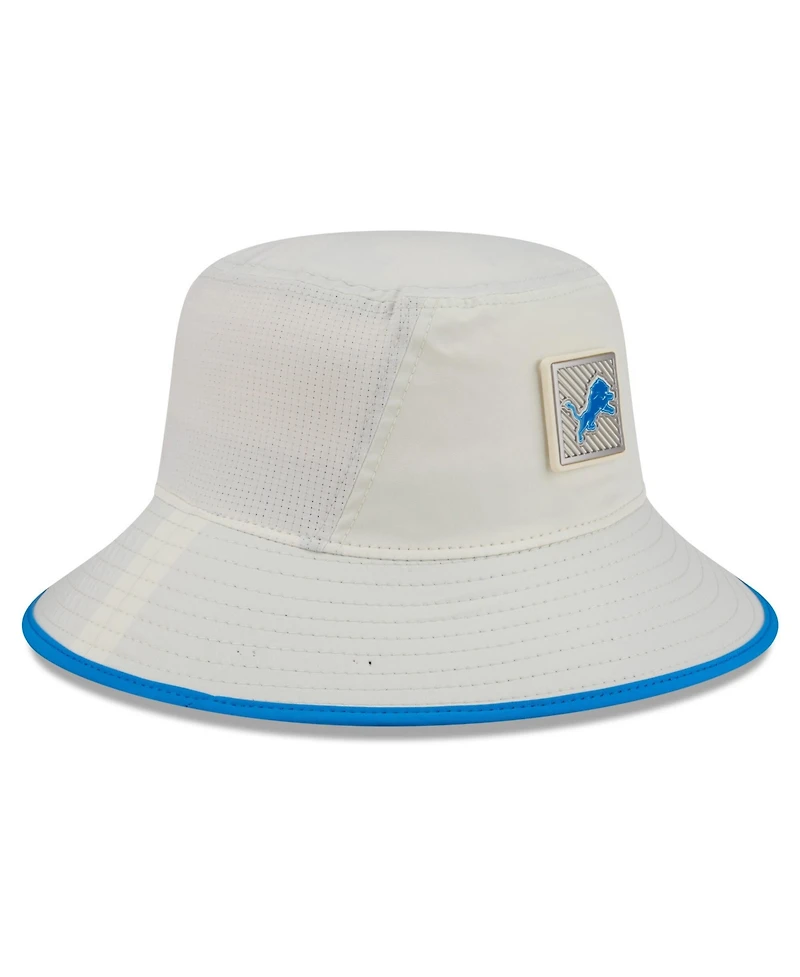 New Era Men's Cream Detroit Lions 2026 Nfl Training Camp Sport Bucket Hat