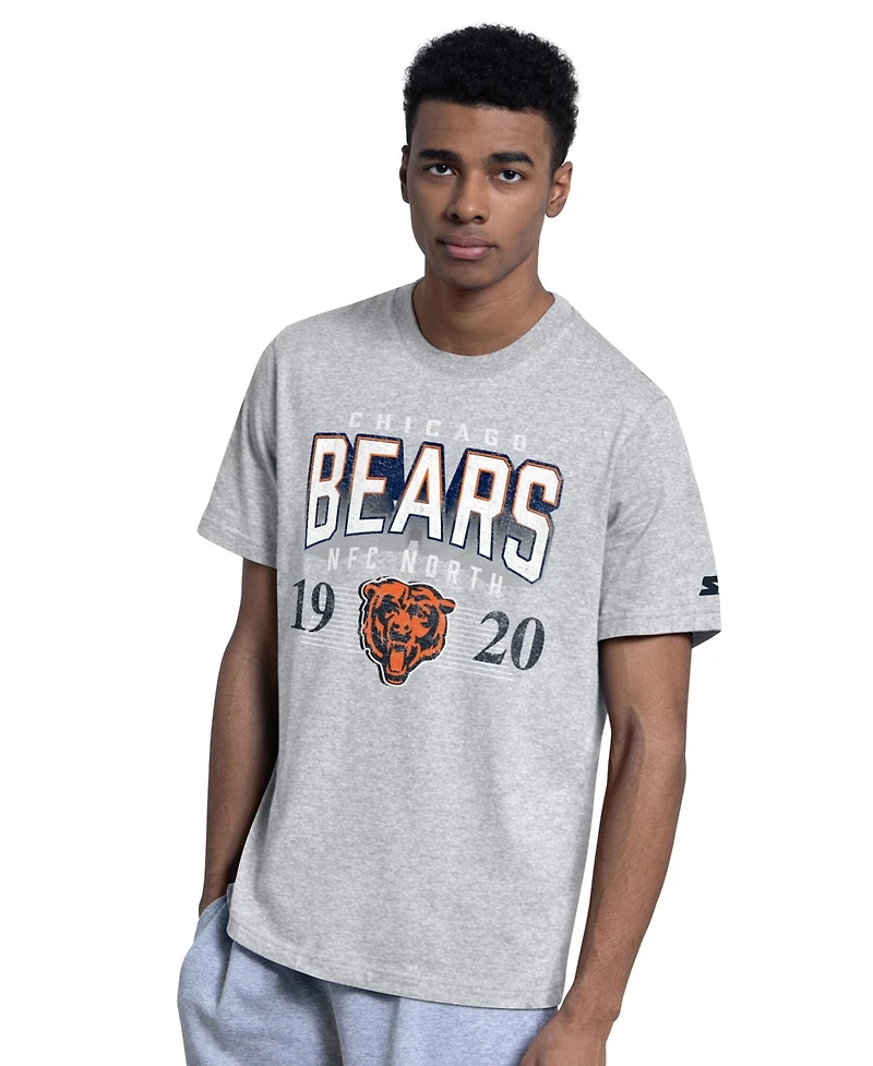 Starter Men's 2-pack Navy/Gray Chicago Bears Logo T-Shirt