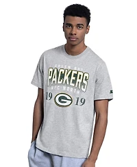 Starter Men's 2-Pack Green/Gray Green Bay Packers Logo T-Shirt