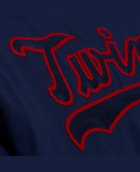 Mitchell & Ness Men's Navy Minnesota Twins Wild Pitch Ringer T-Shirt