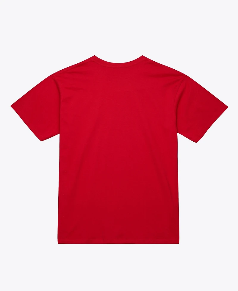 Mitchell & Ness Men's Red Philadelphia Phillies Script Sweep Arch T-Shirt
