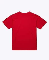 Mitchell & Ness Men's Red Philadelphia Phillies Script Sweep Arch T-Shirt