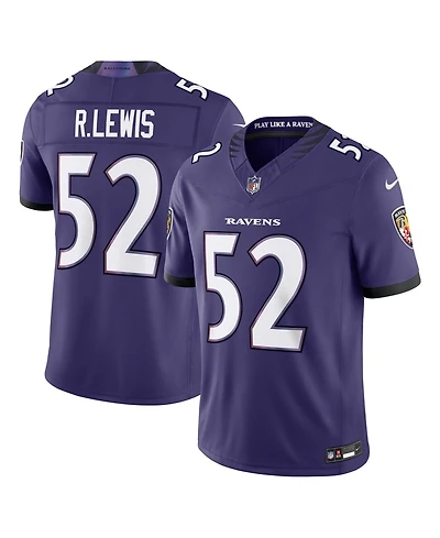 Nike Men's Ray Lewis Purple Baltimore Ravens Vapor F.u.s.e. Stitched Retired Limited Jersey