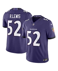 Nike Men's Ray Lewis Purple Baltimore Ravens Vapor F.u.s.e. Stitched Retired Limited Jersey