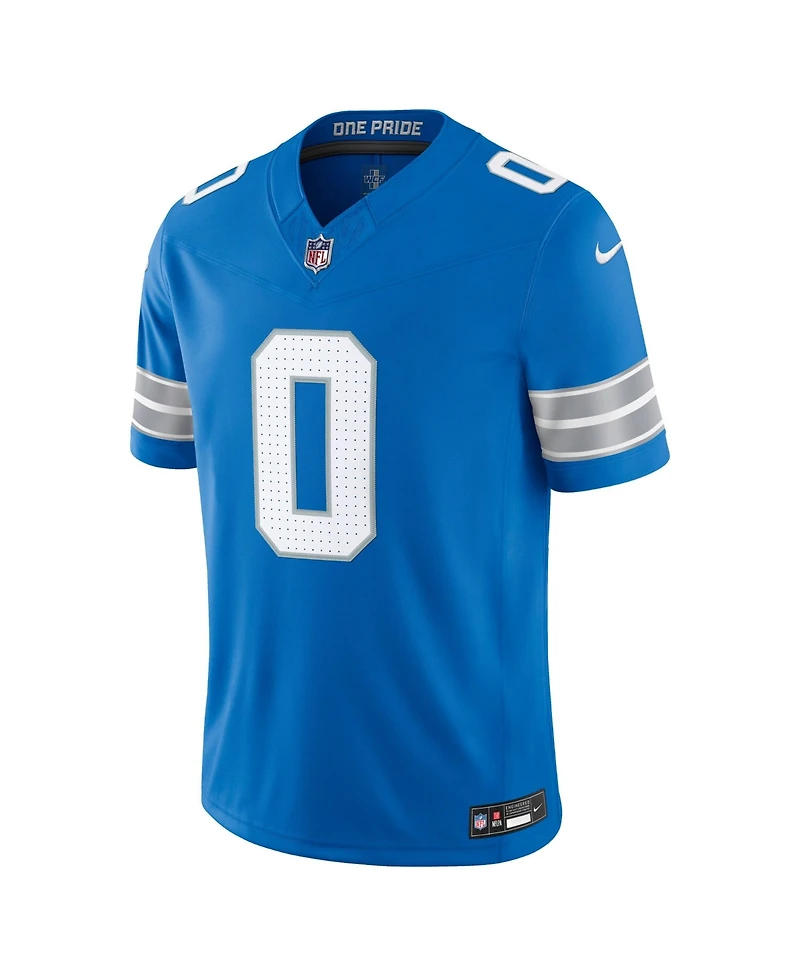Nike Men's Jahmyr Gibbs Blue Detroit Lions Vapor F.u.s.e. Stitched Limited Jersey