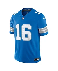 Nike Men's Jared Goff Blue Detroit Lions Vapor F.u.s.e. Stitched Limited Jersey