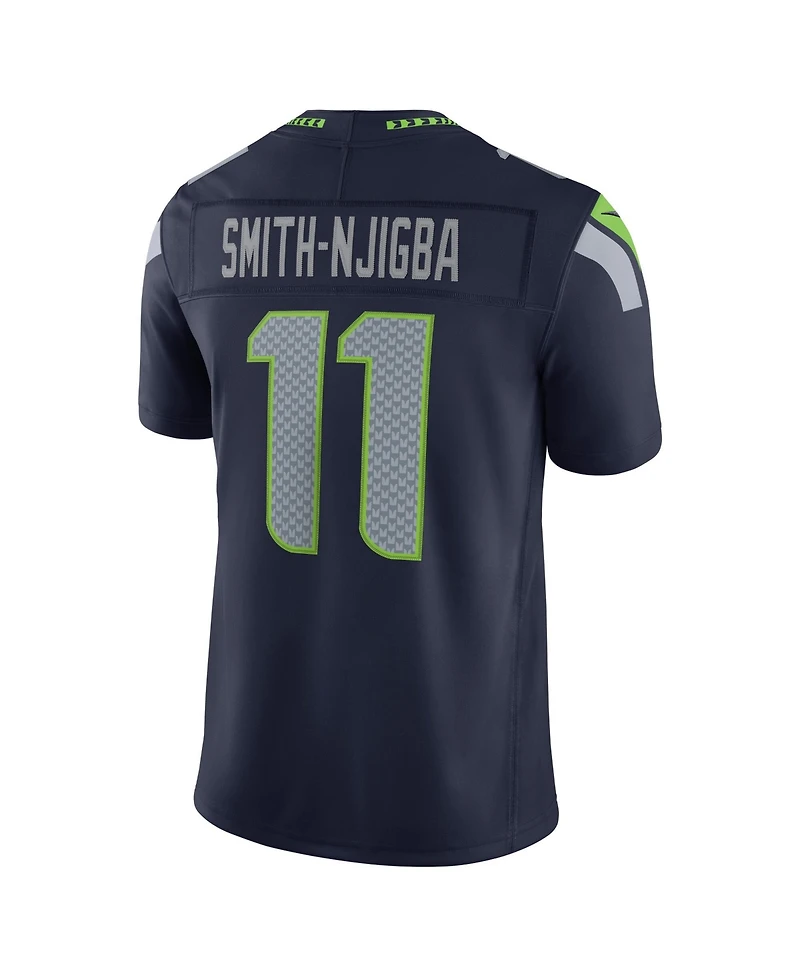 Nike Men's Jaxon Smith-Njigba College Navy Seattle Seahawks Vapor F.u.s.e. Stitched Limited Jersey