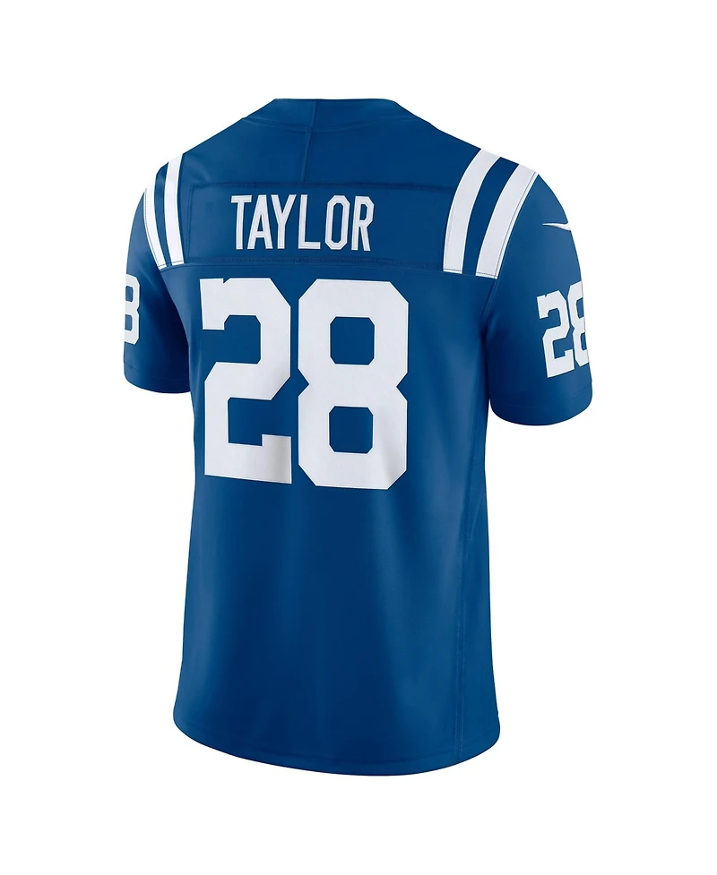 Nike Men's Jonathan Taylor Royal Indianapolis Colts Vapor F.u.s.e. Stitched Limited Jersey