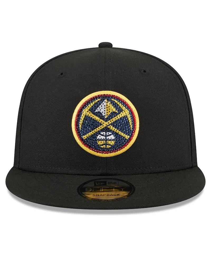 New Era Men's Black Portland Trail Blazers 2026 Nba Draft Crystal 9FIFTY Snapback Hat