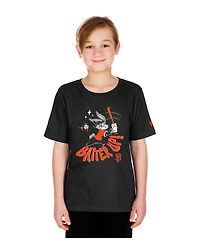 New Era Big Boys and Girls Black San Francisco Giants Looney Tunes T-Shirt
