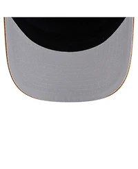 New Era Men's Brown/Black Baltimore Ravens Team Patch Split Panel 9SEVENTY Adjustable Trucker Hat