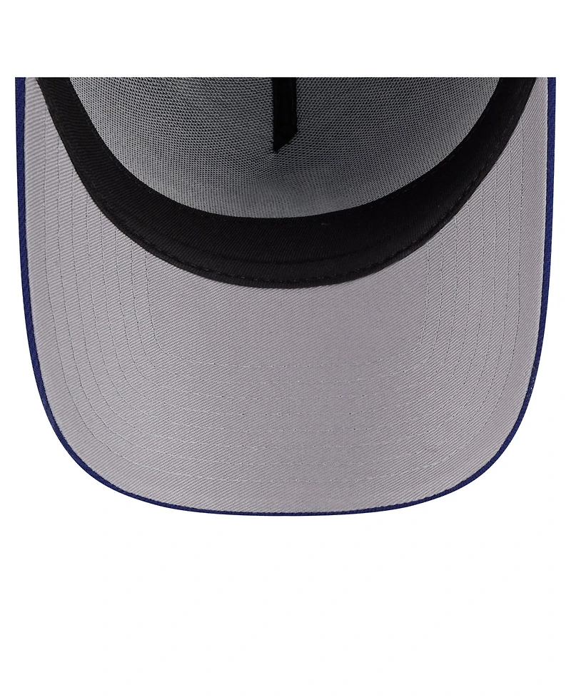 New Era Men's Royal Los Angeles Dodgers A-Frame 59FORTY Fitted Hat