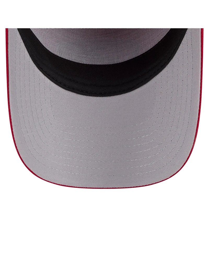 New Era Men's Scarlet San Francisco 49ers A-Frame 59FORTY Fitted Hat