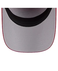 New Era Men's Scarlet San Francisco 49ers A-Frame 59FORTY Fitted Hat