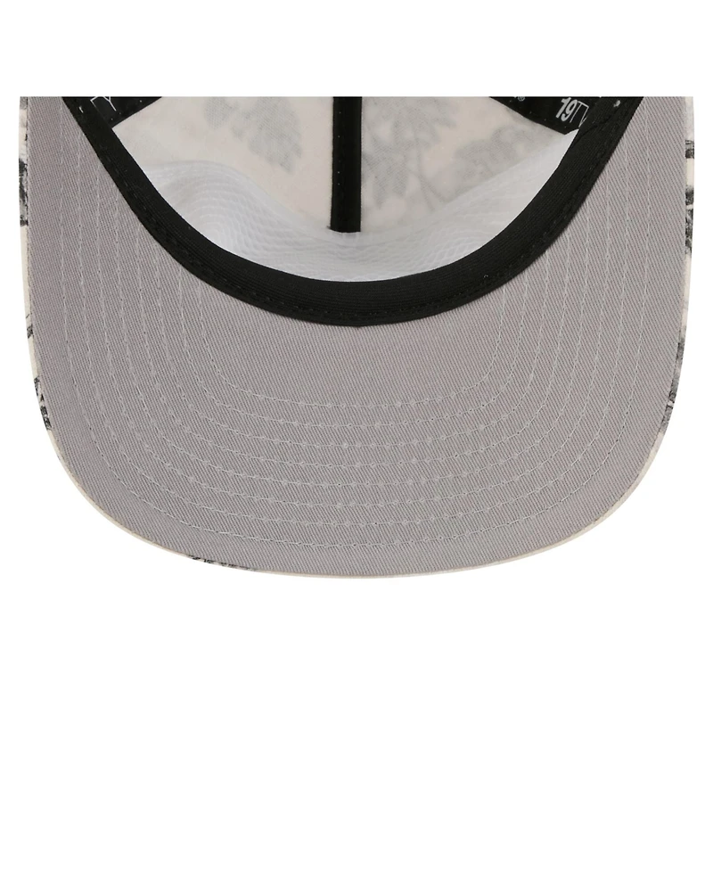 New Era Men's White Philadelphia Eagles Tropics 19TWENTY Adjustable Hat