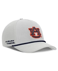 Nike Men's and Women's Gray Auburn Tigers Rope Rise Adjustable Hat
