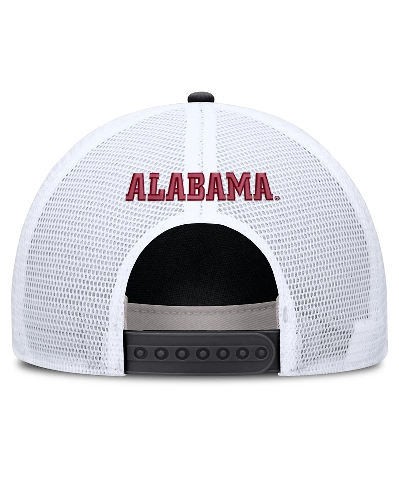 Nike Men's and Women's Charcoal Alabama Crimson Tide Game Day Rope Trucker Adjustable Hat