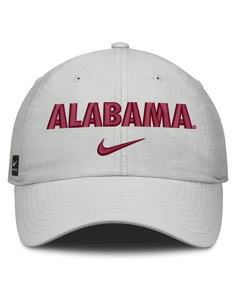Nike Men's and Women's Gray Alabama Crimson Tide On-Field Gameday Adjustable Club Hat