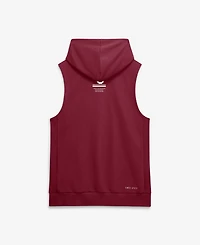 Jordan Men's Crimson Oklahoma Sooners 2026 Sideline Sleeveless Dri-fit Hoodie