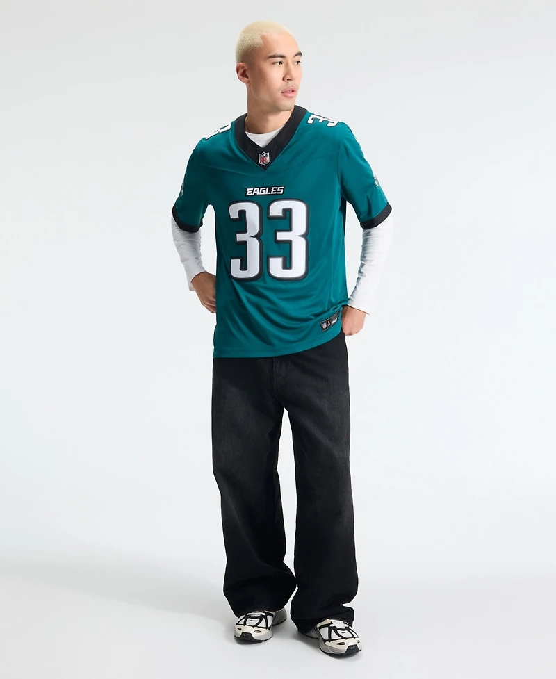 Nike Men's Cooper DeJean Midnight Green Philadelphia Eagles Vapor F.u.s.e. Stitched Limited Jersey