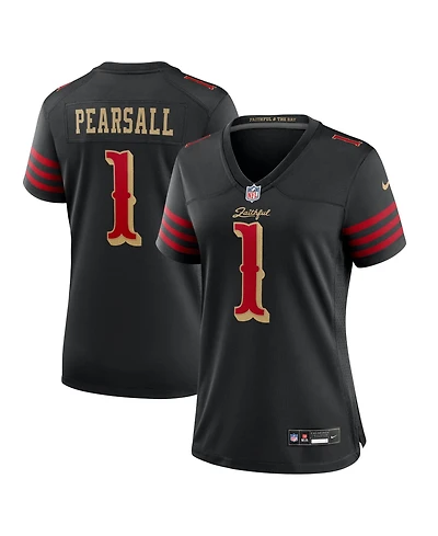 Nike Women's Ricky Pearsall Black San Francisco 49ers 2025 Rivalries Collection Game Jersey