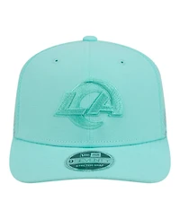 New Era Men's Mint Los Angeles Rams Color Pack 9SEVENTY Adjustable Hat