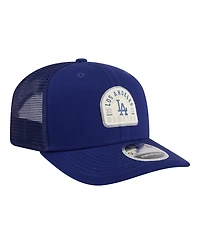 New Era Men's Royal Los Angeles Dodgers Contest 9SEVENTY Adjustable Trucker Hat