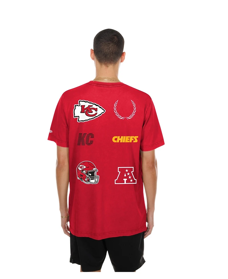 New Era Men's Red Kansas City Chiefs Match T-Shirt