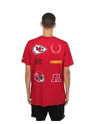 New Era Men's Red Kansas City Chiefs Match T-Shirt