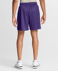 Nike Men's Purple/Platinum Minnesota Vikings Sideline Standard Issue Dri-fit Reversible Shorts