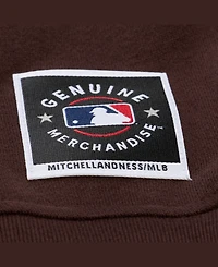 Mitchell & Ness Women's Brown San Diego Padres Script Sweatshirt