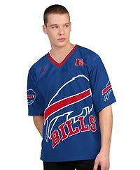 Starter Men's Royal/White Buffalo Bills Short Sleeve Long T-Shirt