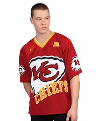 Starter Men's Red/White Kansas City Chiefs Short Sleeve Long T-Shirt