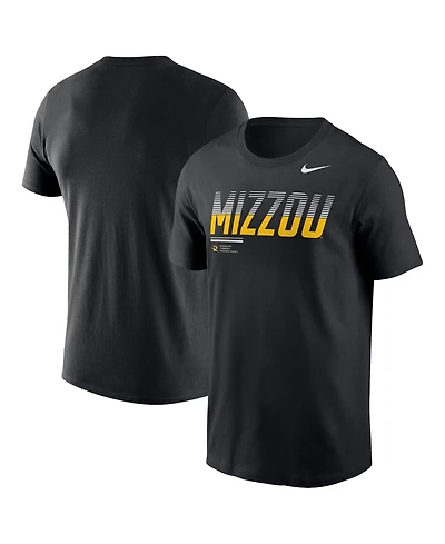 Nike Men's Black Missouri Tigers 2026 Sideline Wordmark Legend Dri-fit T-Shirt