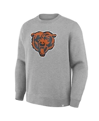 Fanatics Men's Heather Gray Chicago Bears Legacy Sweatshirt