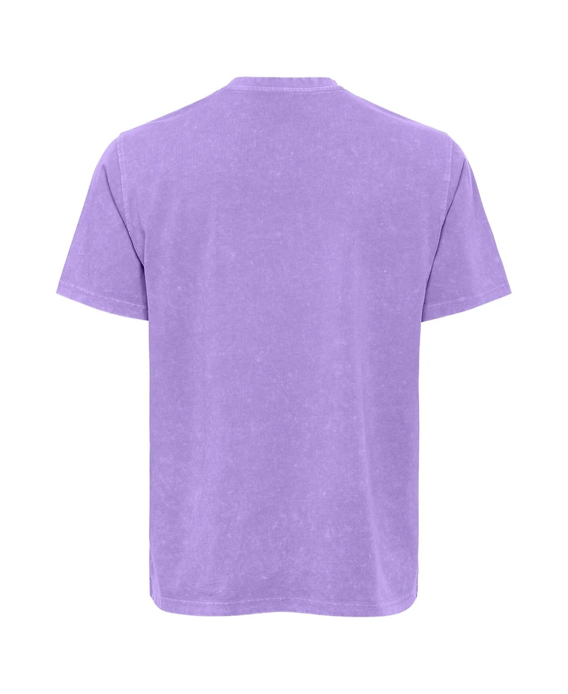 Sportiqe Men's and Women's Violet Golden State Valkyries Mineral Wash T-Shirt