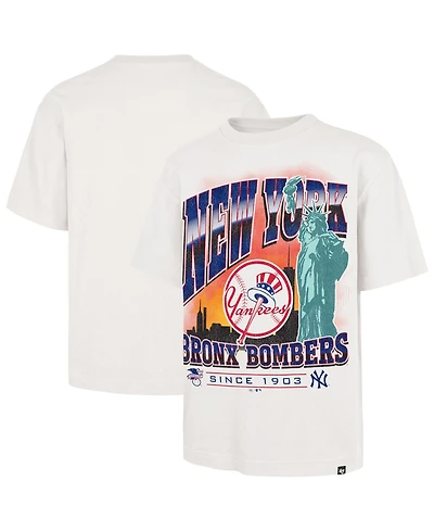 '47 Brand Men's White New York Yankees Regional Upland Foundation T-Shirt