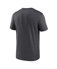 Jordan Men's Anthracite Oklahoma Sooners Primetime Legend Wordmark T-Shirt