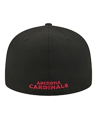 New Era Men's Black Arizona Cardinals 59FIFTY Fitted Hat