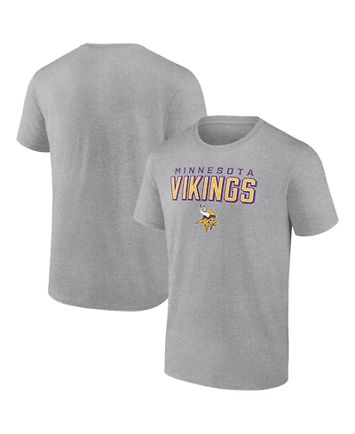 Fanatics Mto Label Men's Heather Gray Minnesota Vikings Swagger T-Shirt