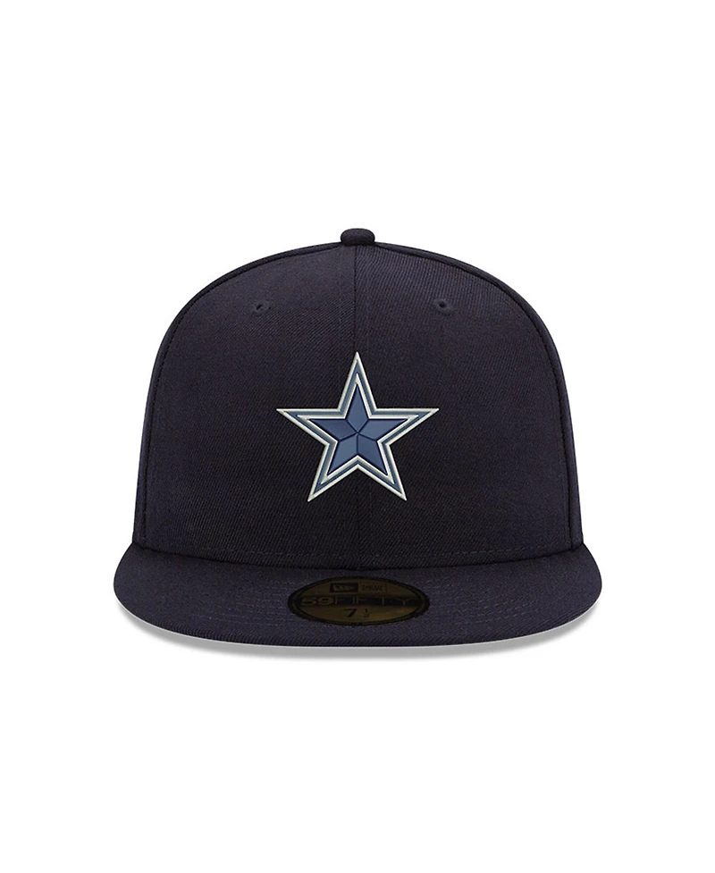 New Era Men's Navy Dallas Cowboys 59FIFTY Fitted Hat
