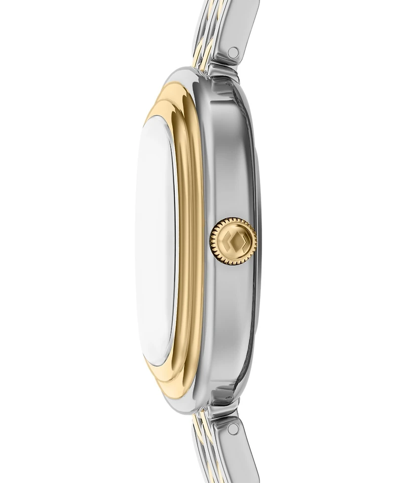 Fossil Women's Genevive Three-Hand Two-Tone Stainless Steel Watch 30mm