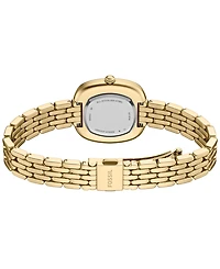 Fossil Women's Genevive Three-Hand Gold-Tone Stainless Steel Watch 30mm