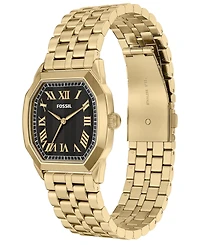 Fossil Men's Harlow Three-Hand Gold-Tone Stainless Steel Watch 33mm