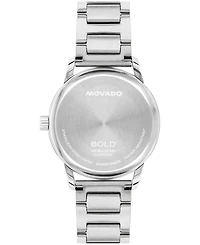 Movado Women's Bold Echo Swiss Quartz Stainless Steel Watch 30mm