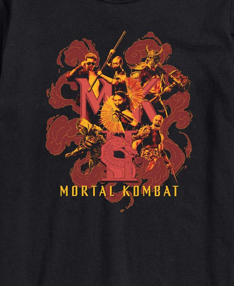 Airwaves Men's Mortal Kombat Champions Collage Graphic T-Shirt