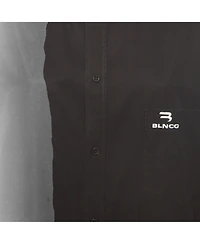Pre-Owned Balenciaga Women's Oversized Logo-Embroidered Cotton Button-Down Shirt