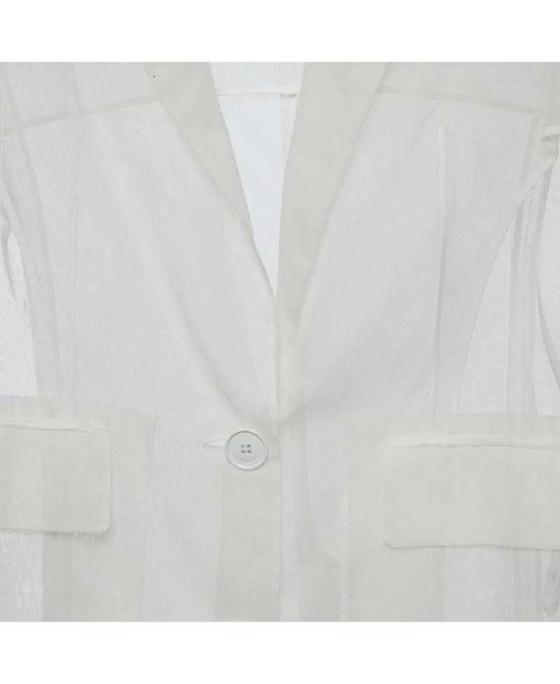 Pre-Owned Givenchy Women's Mesh Sleeveless Jacket