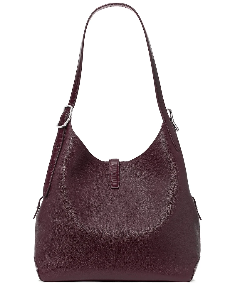 kate spade new york Deco Croc Embossed Medium Shoulder Handbag