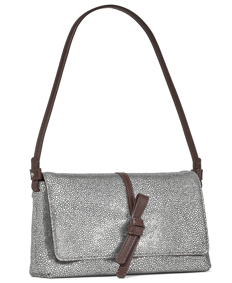 kate spade new york Loop Metallic Dot Small Flap Shoulder Handbag
